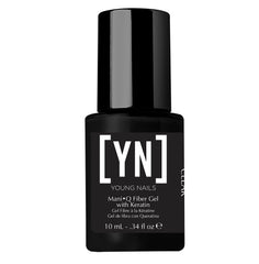 Young Nails ManiQ Fiber Gel with Keratin bottle for at-home salon-quality nails