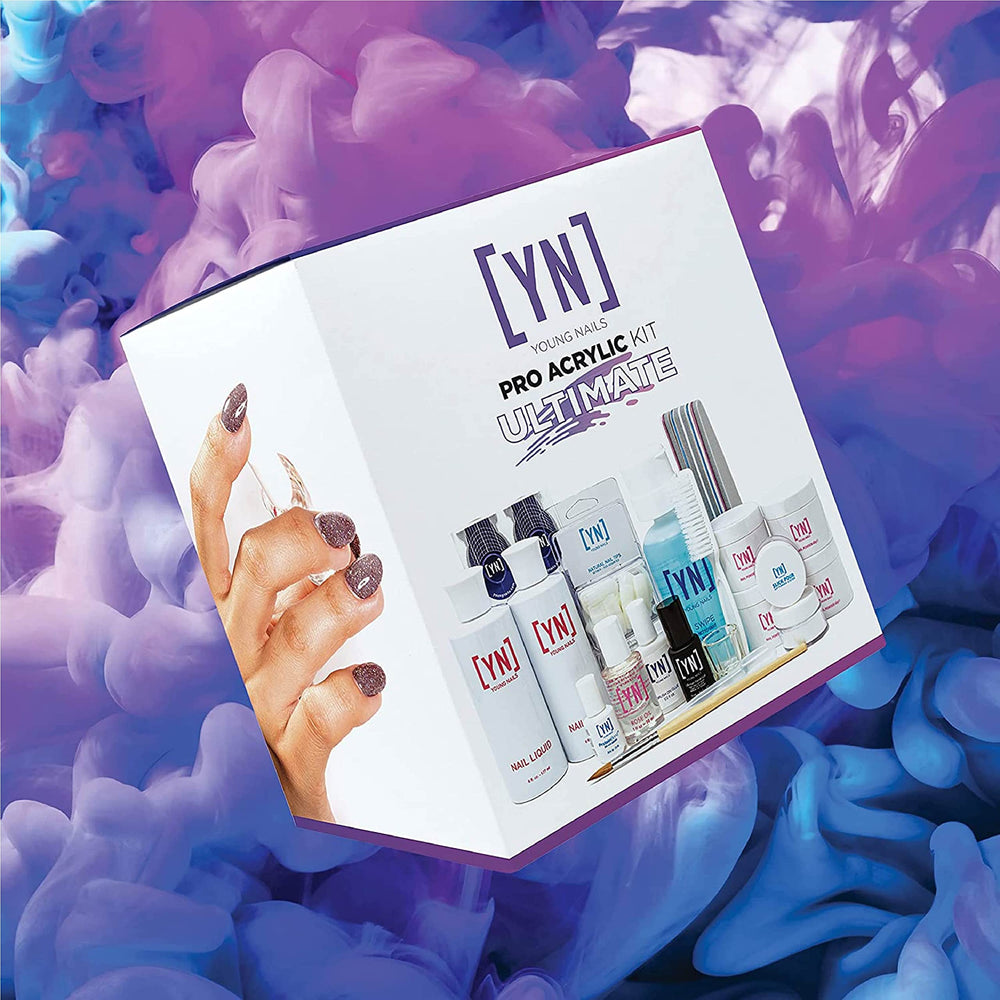 Young Nails Ultimate Pro Kit color swatches display versatile options for custom looks.