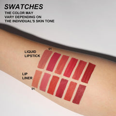 Young Vision long-wear lipstick delivers durable color for day-to-night use.