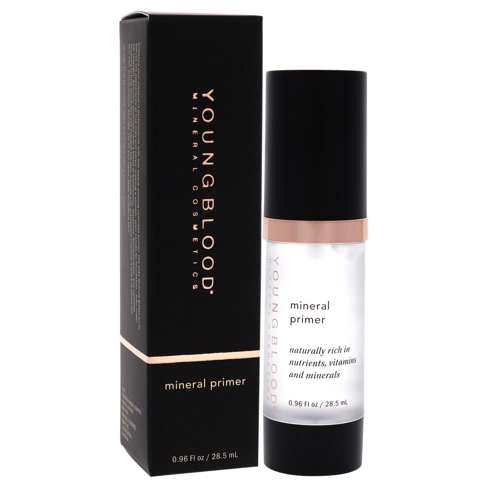 Youngblood Mineral Primer on hand demonstrates light, even application.