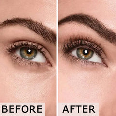 Youngfocus 3D Silk Fiber Mascara duo tubes visible for precise gel and fiber application