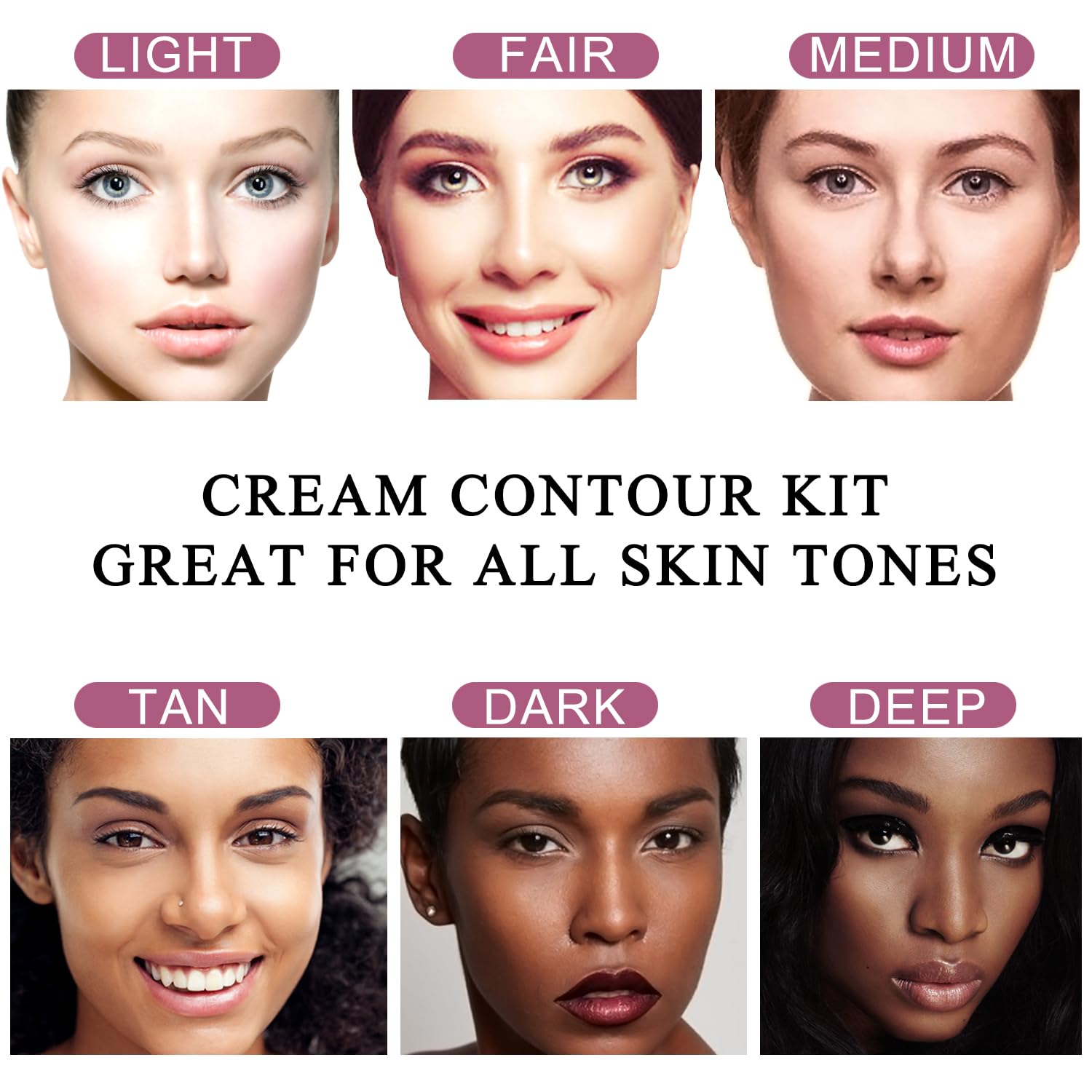 Youngfocus removable refillable compact enables quick shade changes.