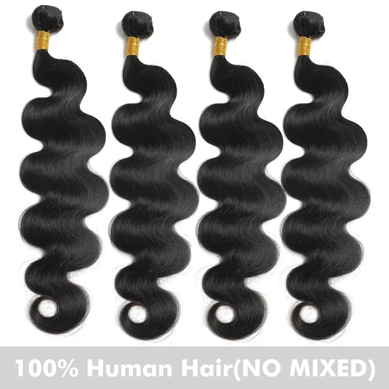 Youngirl body wave 18-inch bundles provide elegant length and versatile styling.