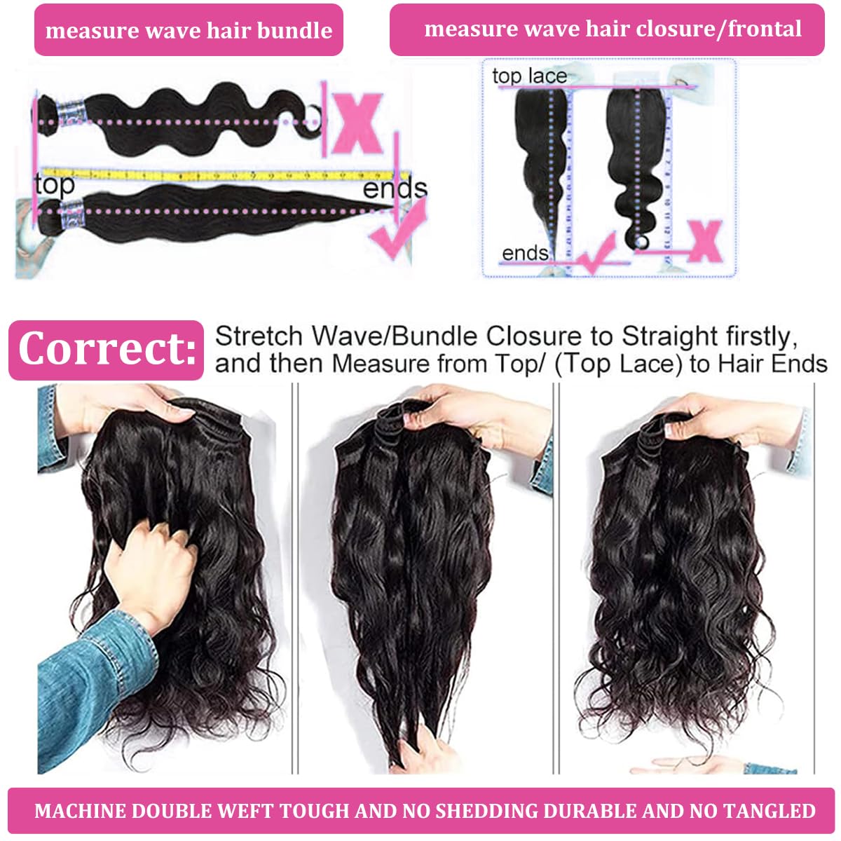Youngirl unprocessed Brazilian hair is dye-friendly for customization.
