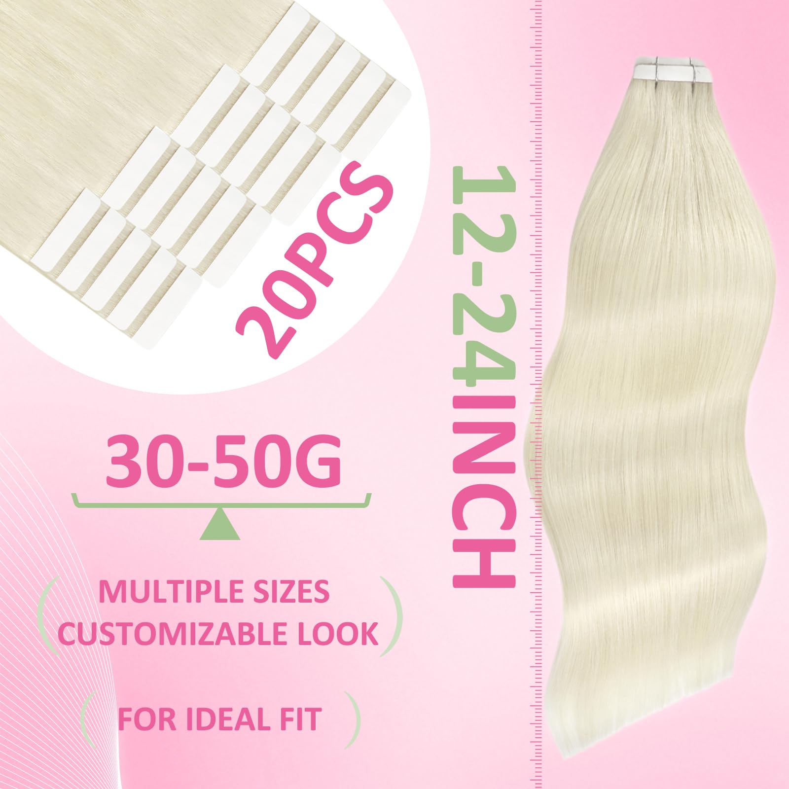 YoungSee close-up shows Remy cuticle-aligned hair texture