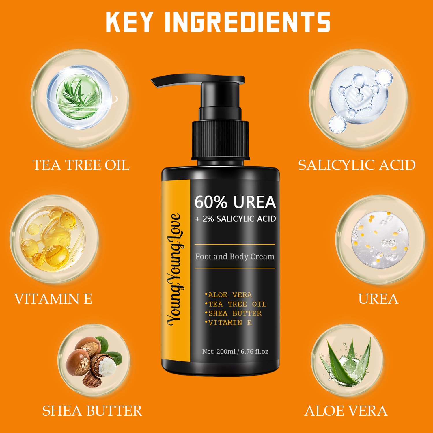 YOUNGYOUNGLOVE non-greasy, quick-absorbing cream on skin.