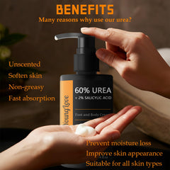 YOUNGYOUNGLOVE fragrance-free formula with 2% salicylic acid exfoliating.