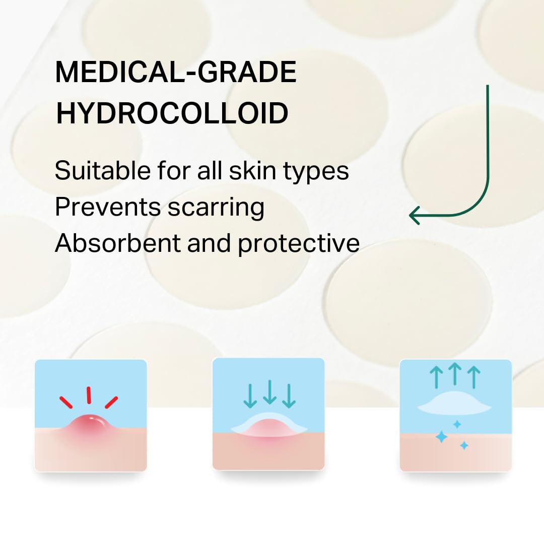 Y'OUR 56-count box with small, medium, and large patches for flexible coverage.