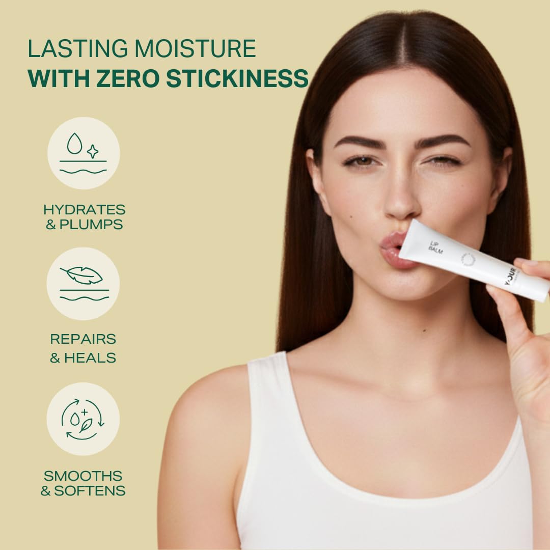 Y'OUR balm forms a protective barrier with shea butter.