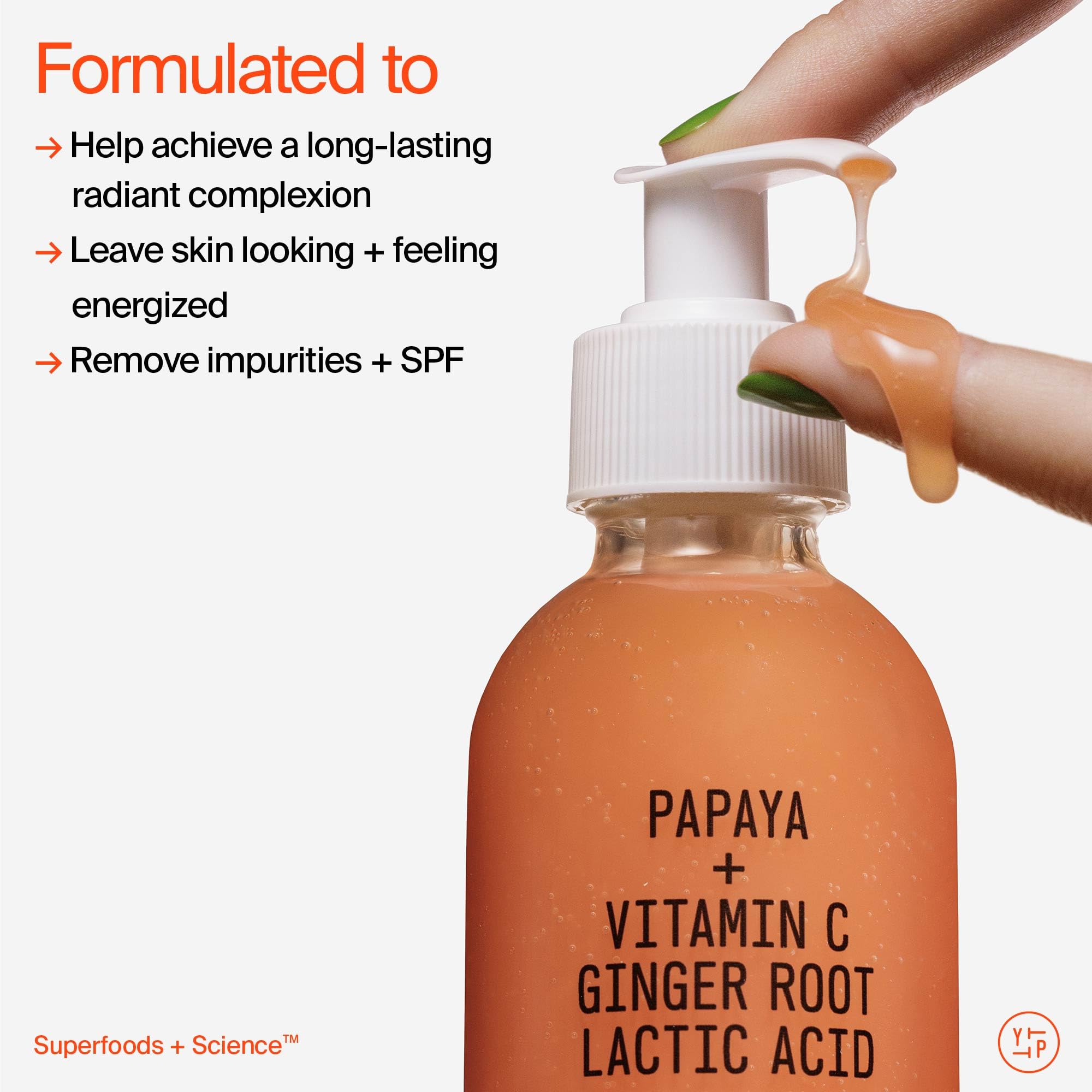 Youth To The People Superfruit Cleanser daily use on bathroom counter