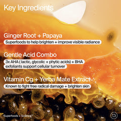 Youth To The People Superfruit Cleanser gel texture shown for gentle cleansing
