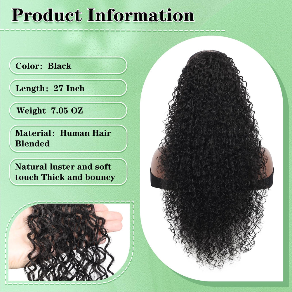 Youthfee deep curly heat resistant hair close-up showing natural luster