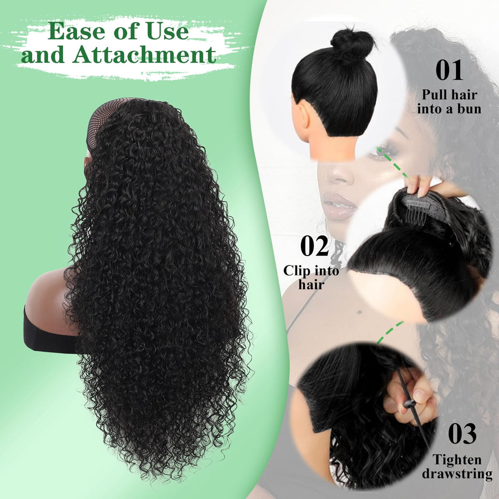 Youthfee low ponytail style for relaxed, comfy wear