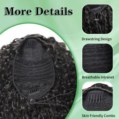 Youthfee textured blend hair movement blending with natural tresses