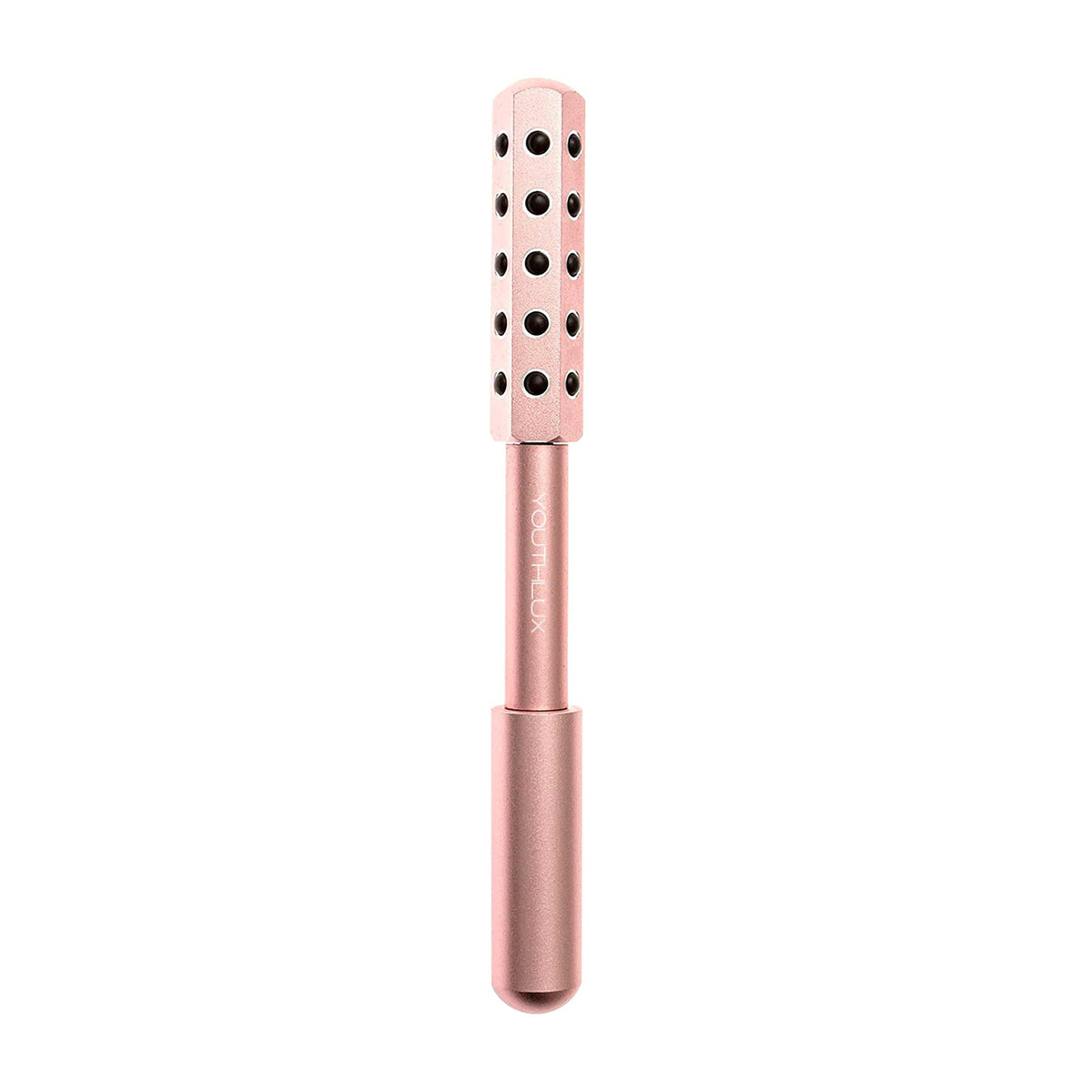 YOUTHLUX Radiance Roller with Germanium stones rolling for a youthful glow.