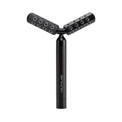Youthlux Revolution Roller face massage with germanium stones for a refreshed glow.