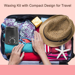 Yovanpur chamomile wax beads reduce irritation during at-home waxing.