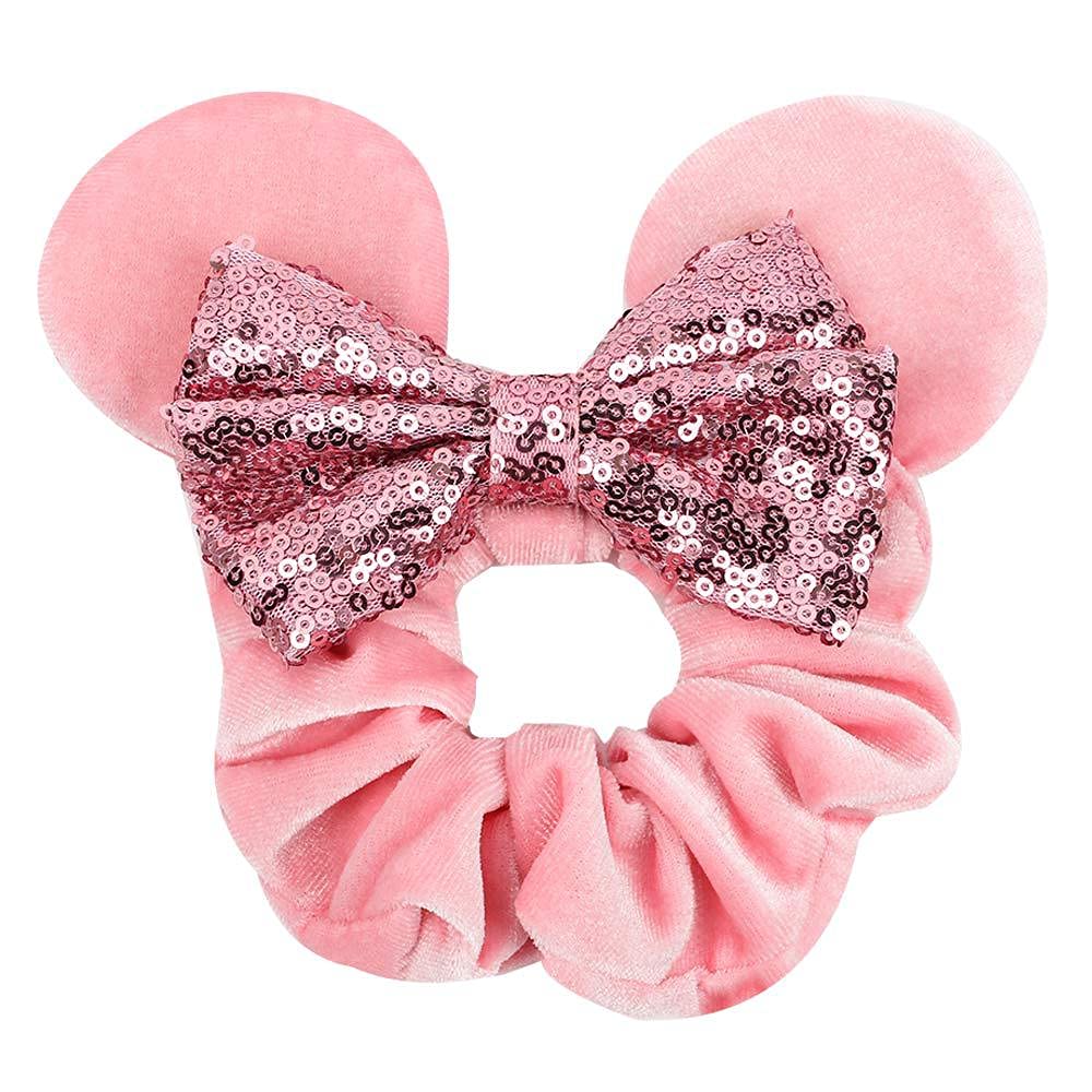 YOVECATHOU sparkle sequin bow hairband catches light for party-ready style.