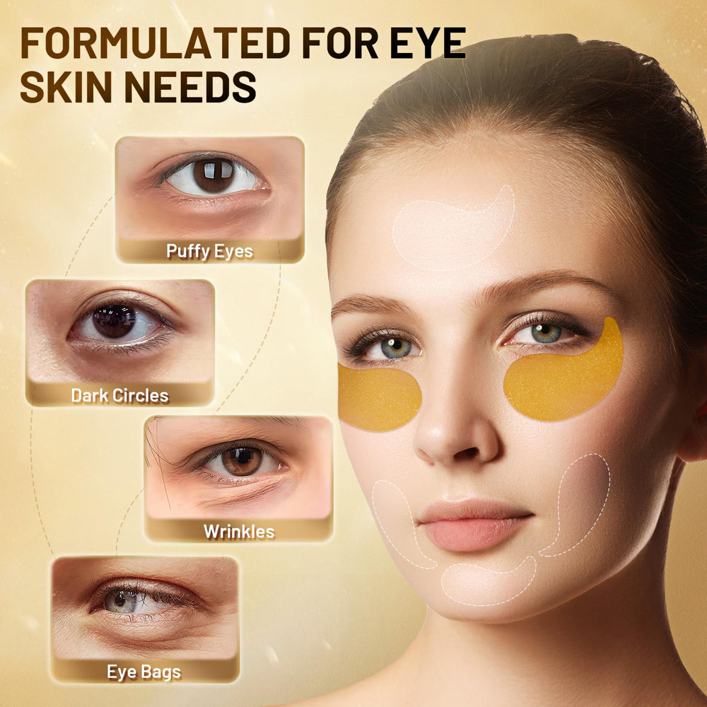 YOYORY 24K gold particles close-up highlighting premium care
