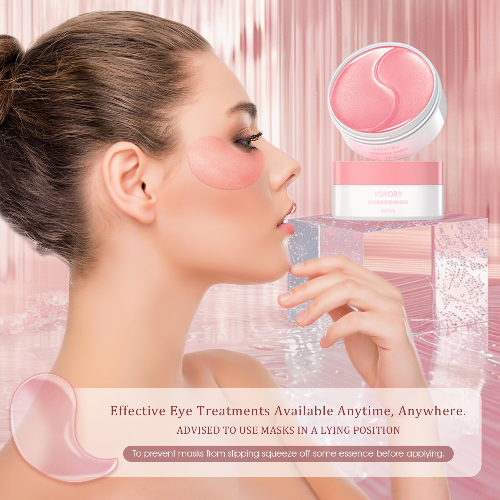 YOYORY eye patches provide fast, at-home refresh.