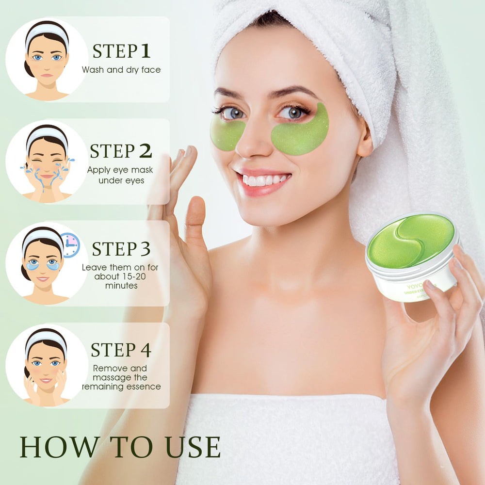 YOYORY skin hydration boost is illustrated by fresh, bright under-eye area