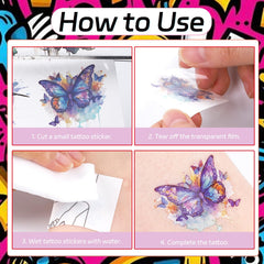 Yoyuspy 2nd-birthday tattoo favors offer quick, eye-catching party mementos.