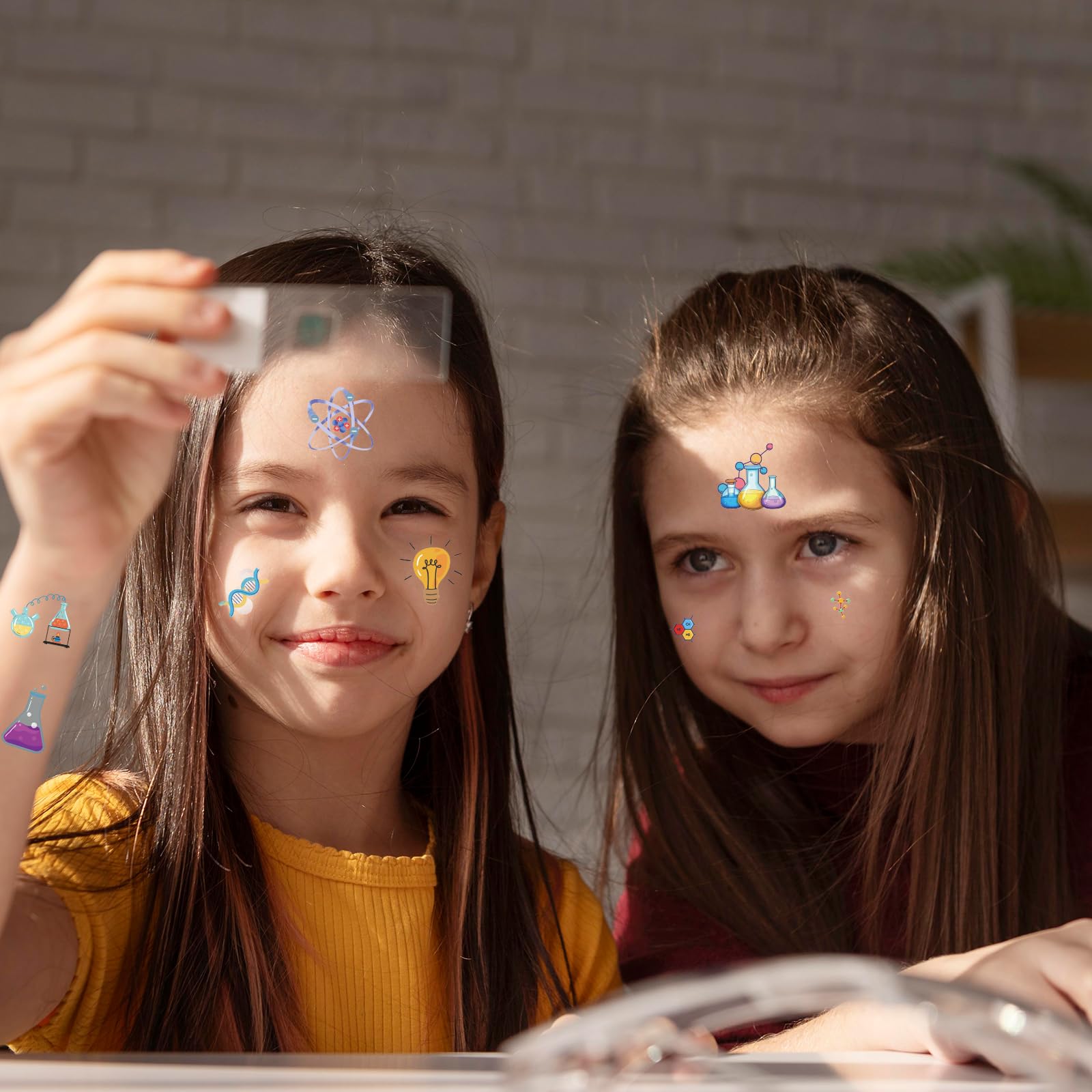 Yoyuspy science symbols tattoos for rewards and gifts.