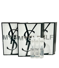 YSL Myslf travel size sample spray vial for on-the-go fragrance.