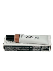 YSL Nu Gold Halo Tint Highlighter application demonstrates easy blending.