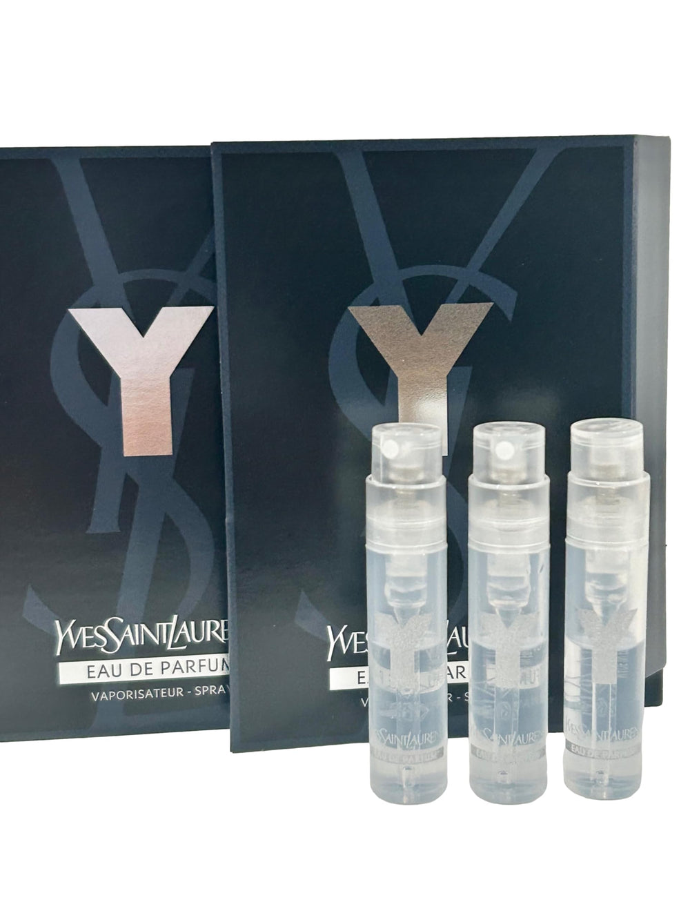Yves Saint Laurent Y Men EDP sample vial—ideal for testing while traveling.