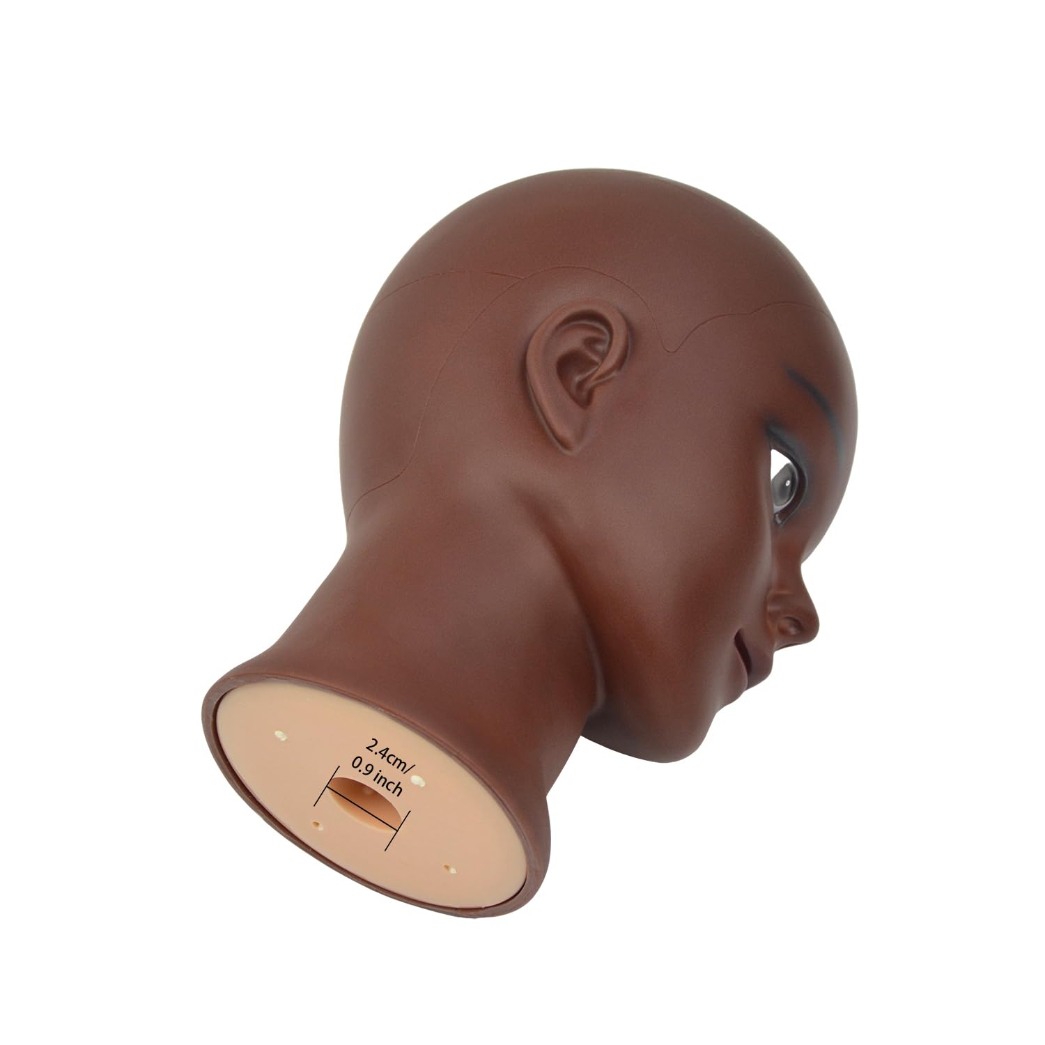 YTBYT multi-use cosmetology head ideal for wigs and displays