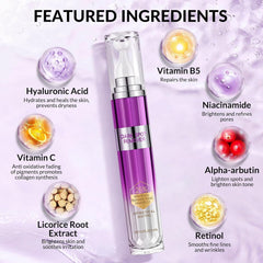 YTDB Dark Spot Remover with hyaluronic acid and licorice soothing skin.