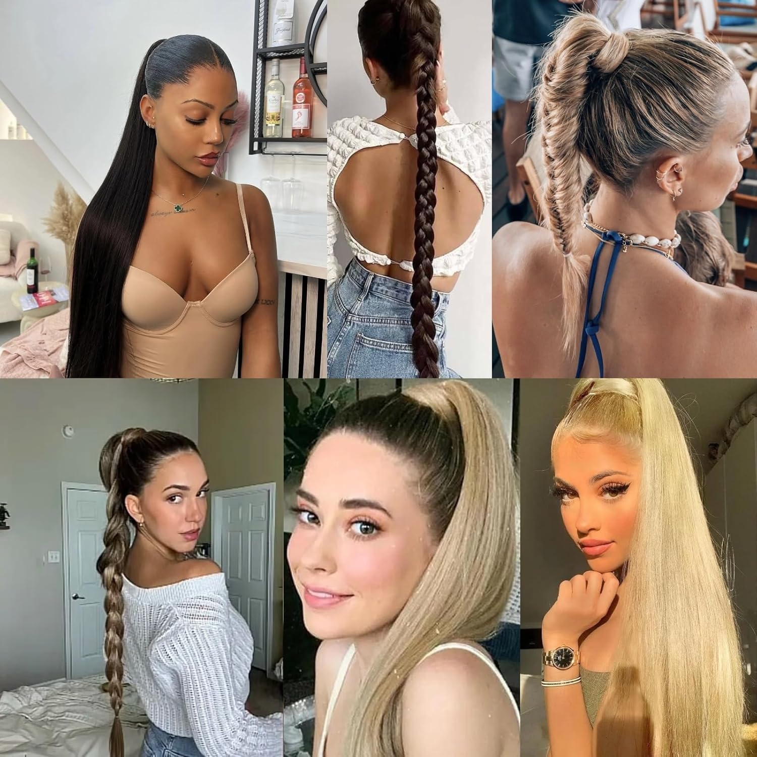 Yubao Hair 2-pack bundle supports multiple looks for various occasions.