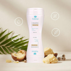 YUDIVA conditioner side with keratin care supports a polished finish.
