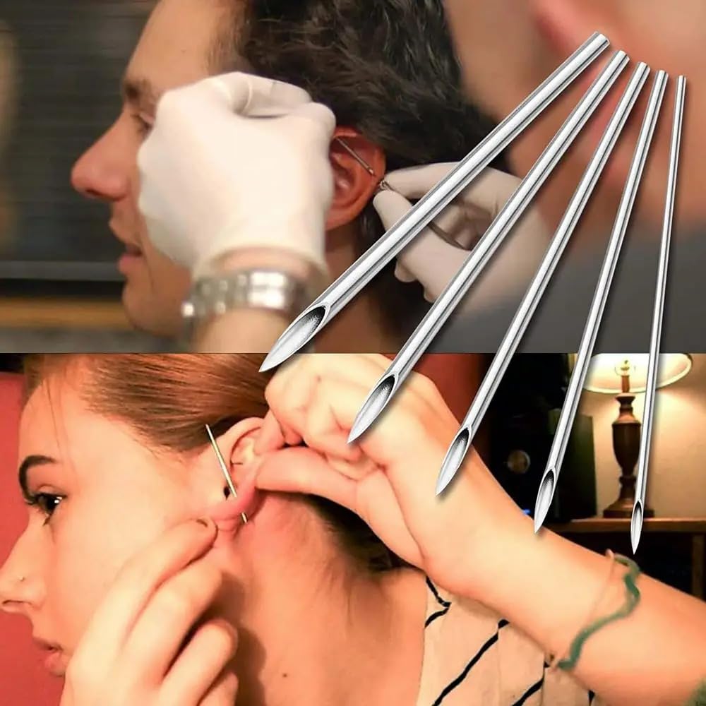 Yuelong kit enables multi-site practice on lip, navel, eyebrow, tongue and ear