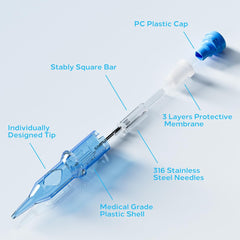 Yuelong membrane cartridge with transparent shell aids ink flow observation.