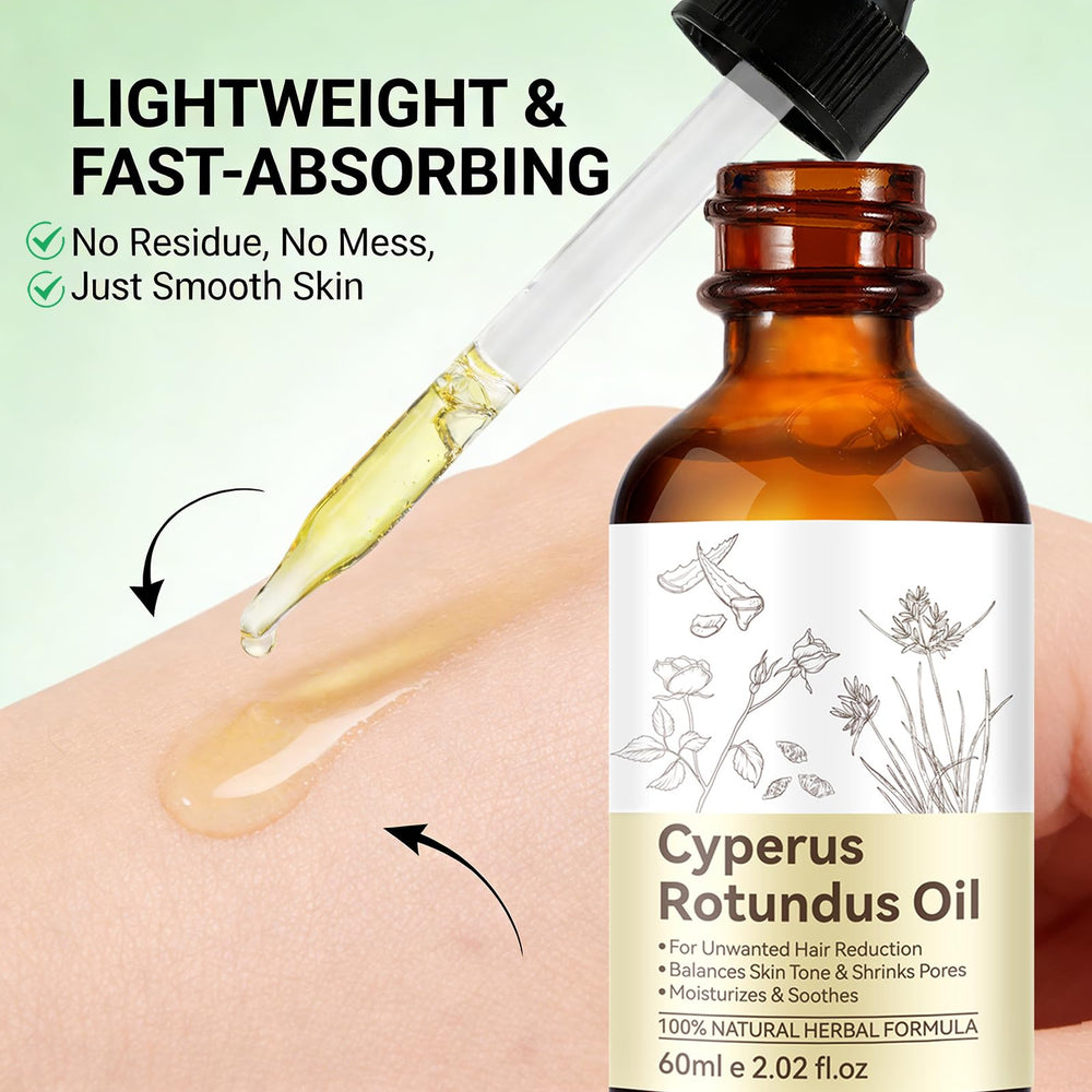 YUEPLATTNMAY aloe and almond oil blend provides soothing care