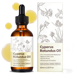 YUEPLATTNMAY Cyperus Rotundus Oil bottle for gentle, gradual hair reduction