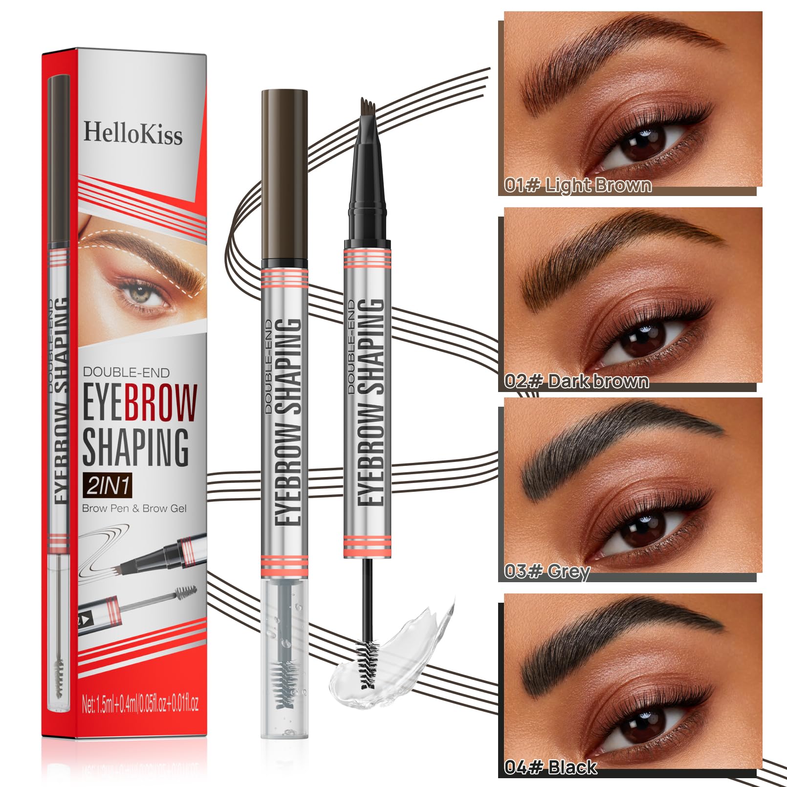 Yulinlon 9705 cire-sourcils pour fixation solide.