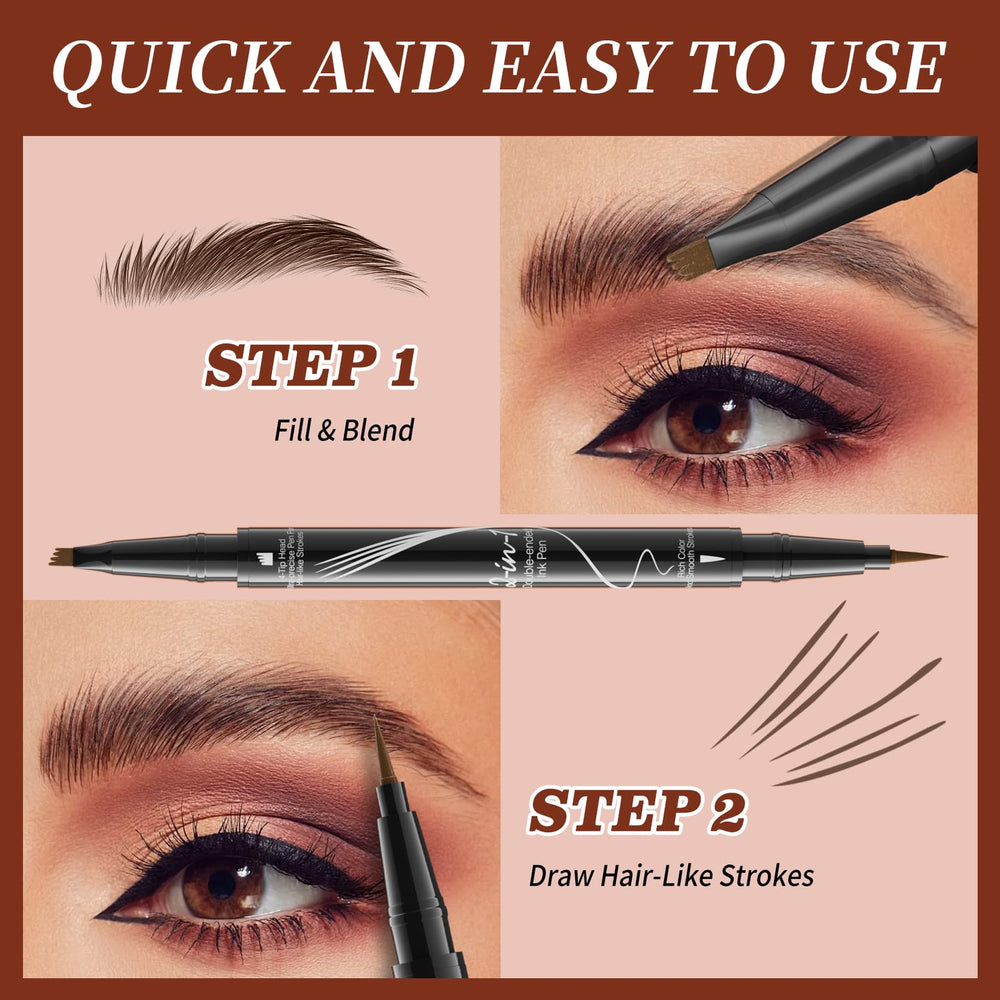 Yulinlon 9706 compact dual-ended design for on-the-go touch-ups
