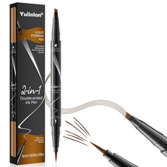 Yulinlon 9706 precision-tip close-up for natural hair-like brow strokes