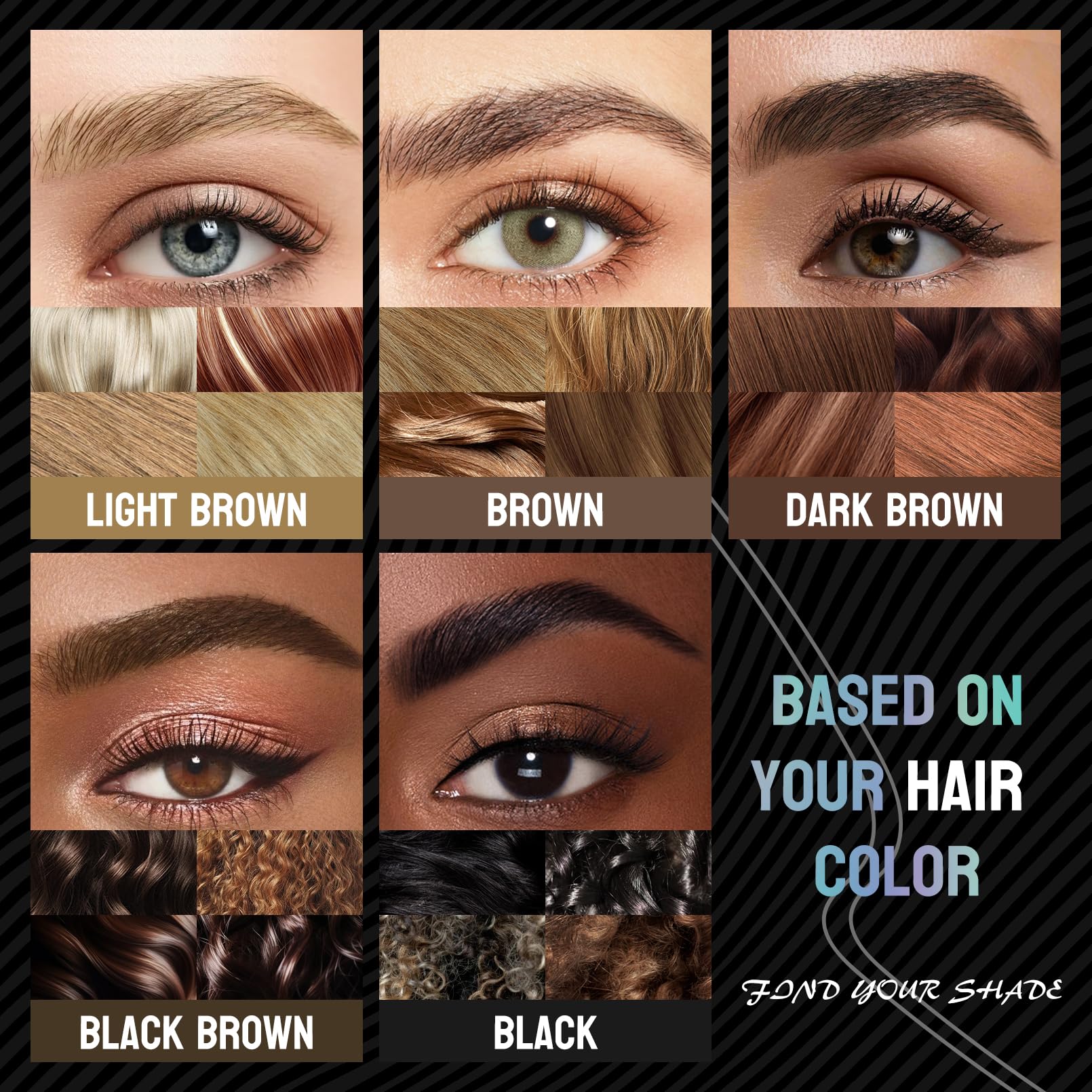 Yulinlon 9708 micro-tip fills sparse areas for even color.