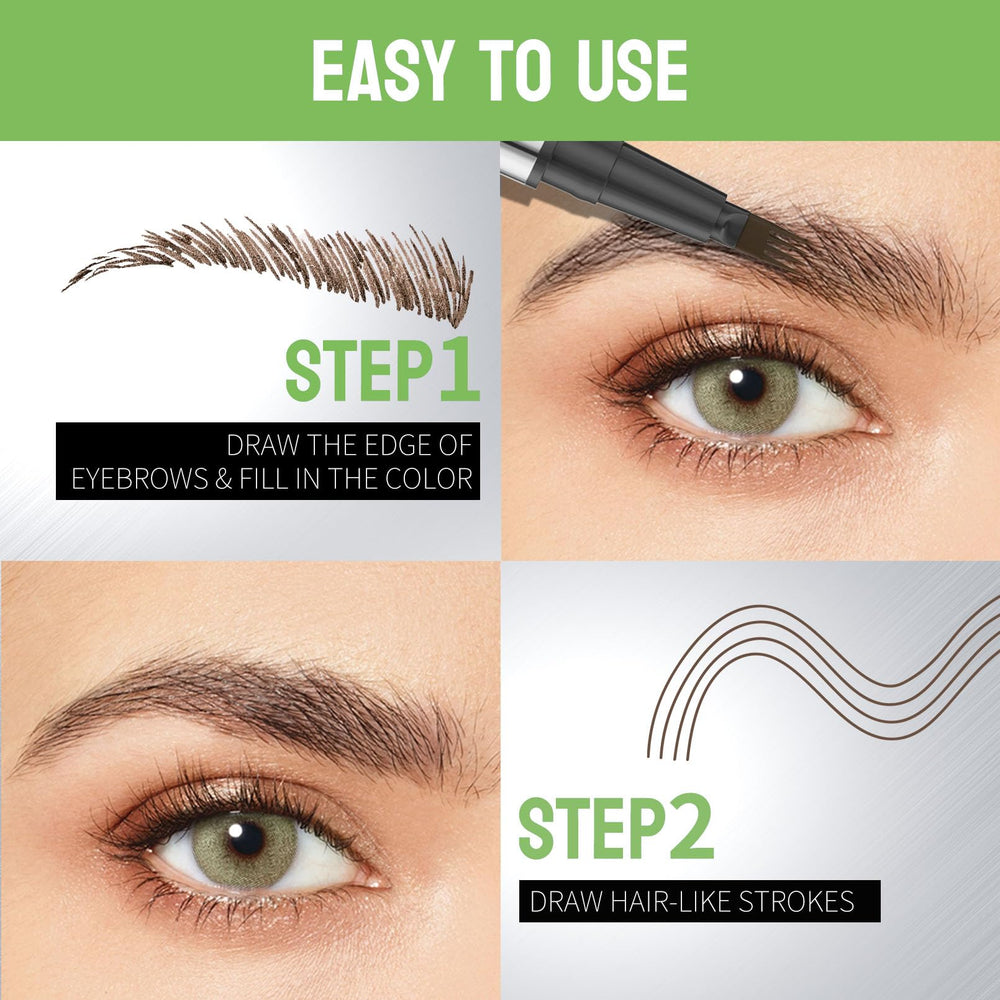 Yulinlon dark brown 03 shade matches warm-toned brows