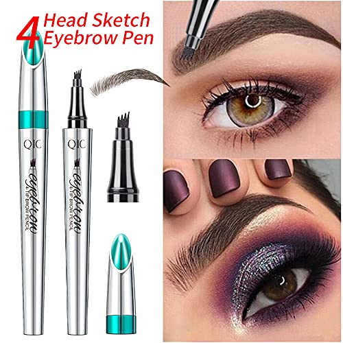 Yulinlon Q703 brow stylus in hand for easy on-the-go grooming