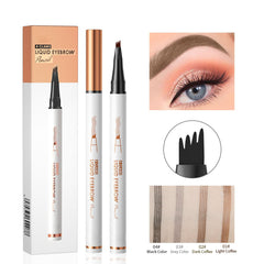 Yulinlon Q707 long-lasting waterproof brow color withstands daily wear.