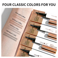 Yulinlon Q707 natural-look brow strokes blend with real hairs.