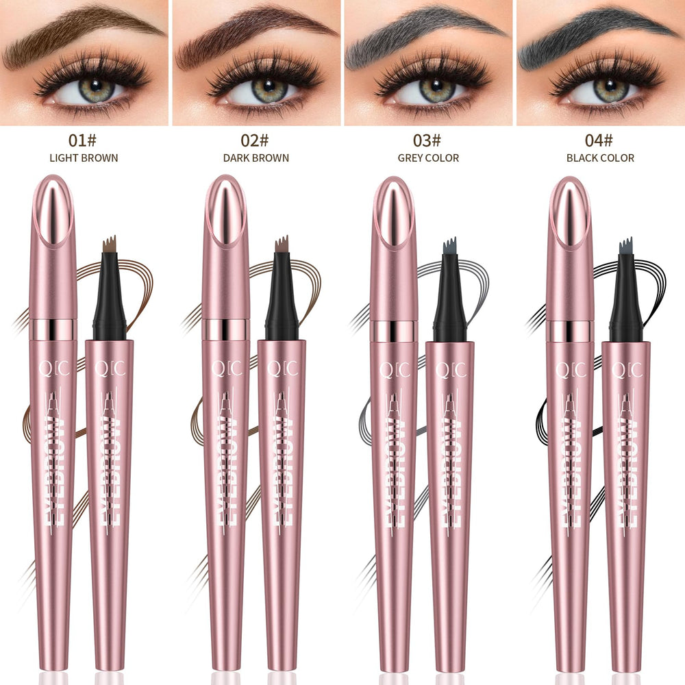 Yulinlon Q708 natural hair-like strokes help fill sparse areas subtly.