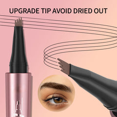 Yulinlon Q708 waterproof formula provides all-day brow hold during daily activities.