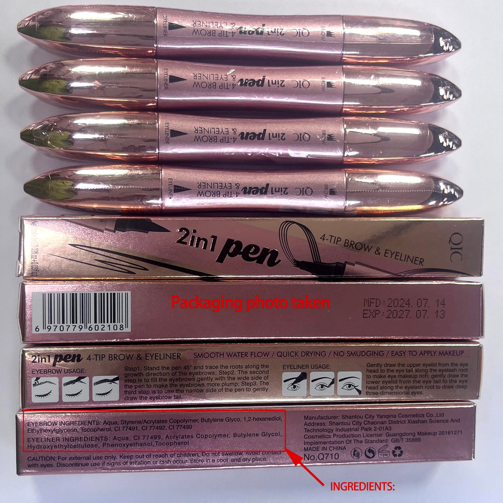 Yulinlon Q710 on-the-go touchups simplify quick brow and liner refresh.