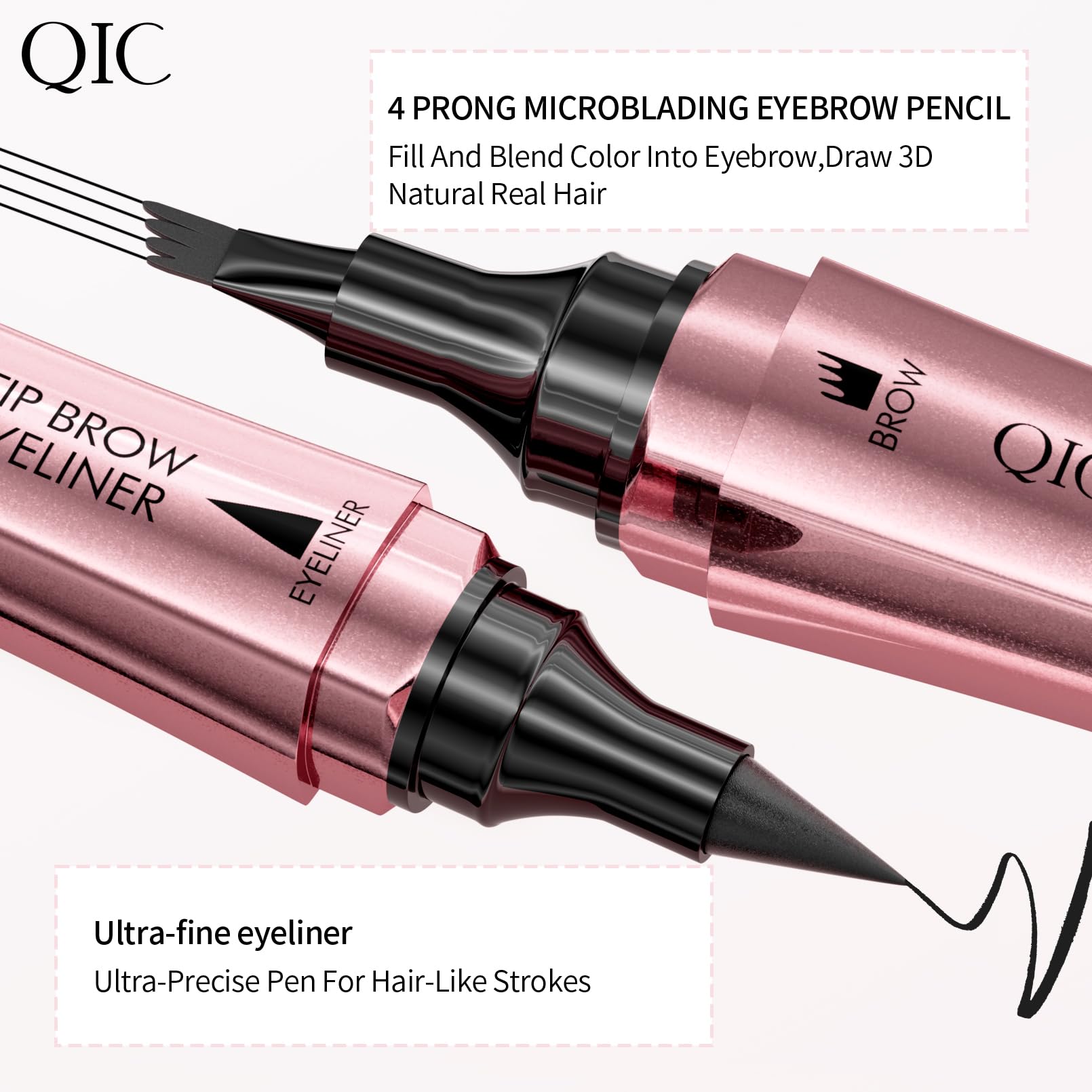 Yulinlon Q710 waterproof-brow-eyeliner resists smudges in humidity.